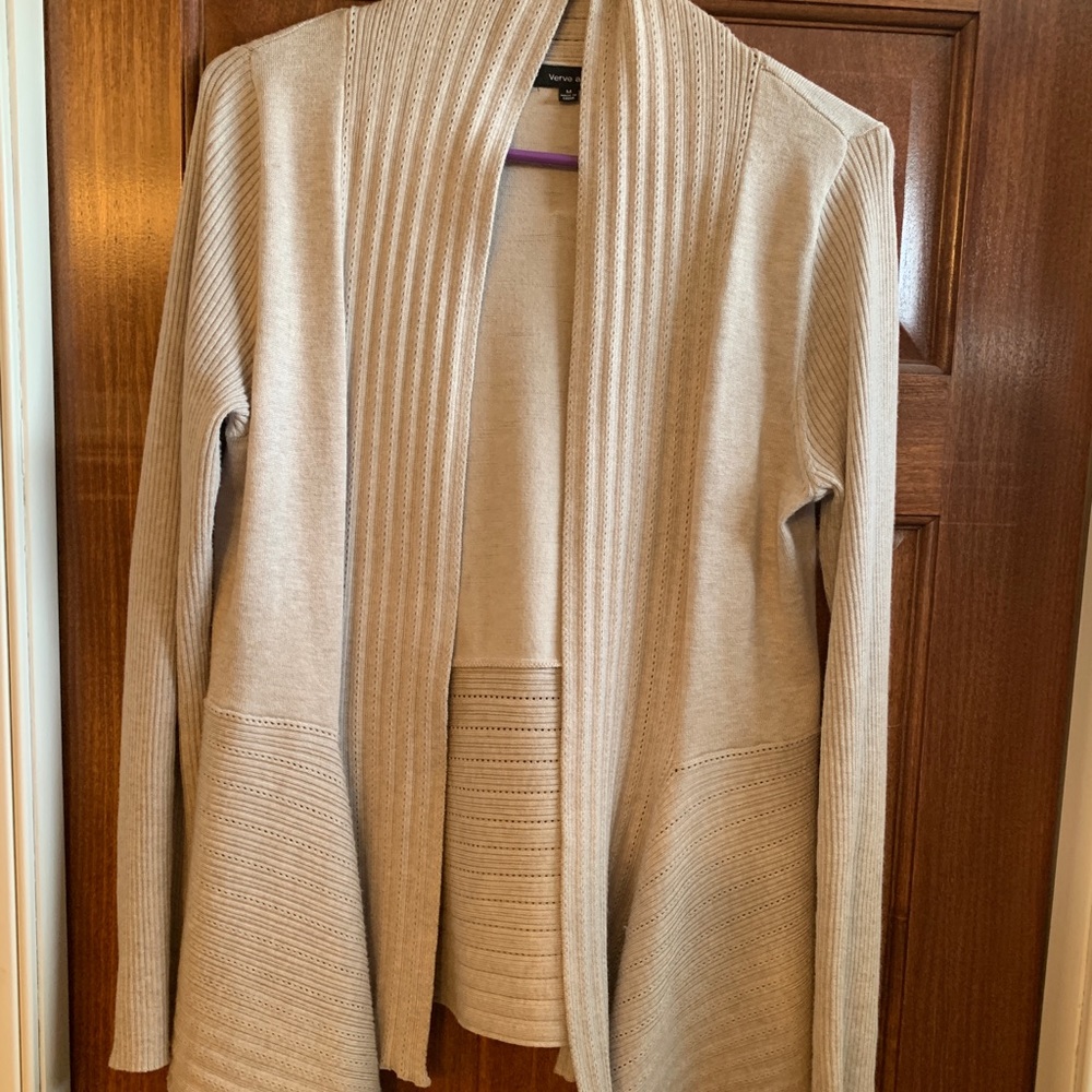 Cream Cardigan sweater